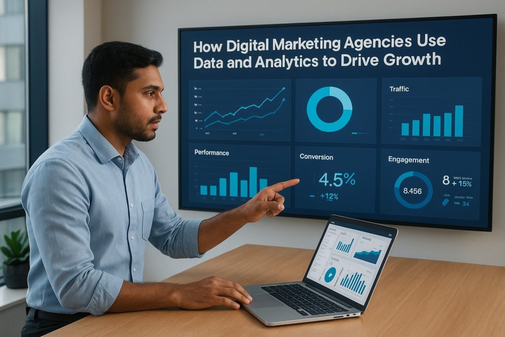 How Digital Marketing Agencies Use Data and Analytics to Drive Growth