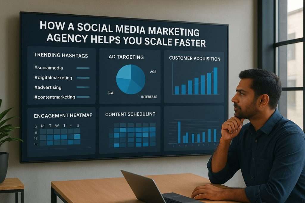 How a Social Media Marketing Agency Helps you Scale Faster