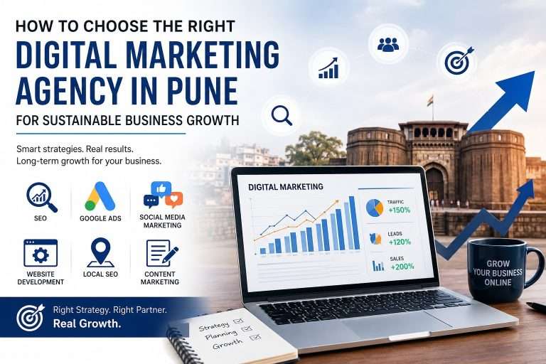 How to Choose the Right Digital Marketing Agency in Pune for Sustainable Business Growth