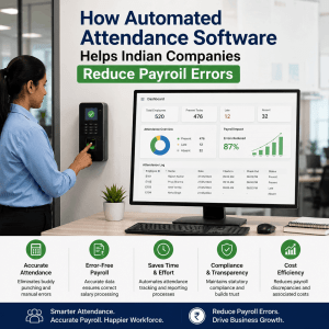 How Automated Attendance Software Helps Indian Companies Reduce Payroll Errors